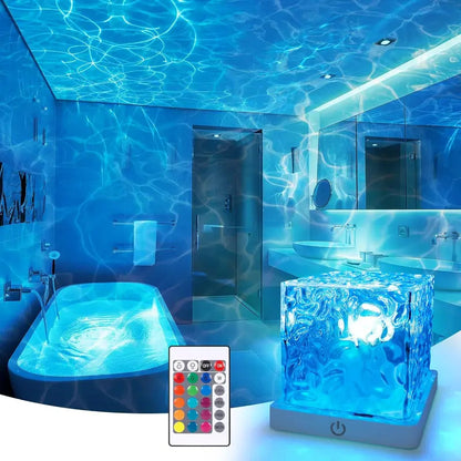 Ocean Wave Shower Light - Turn Your Bathroom Into A Spa