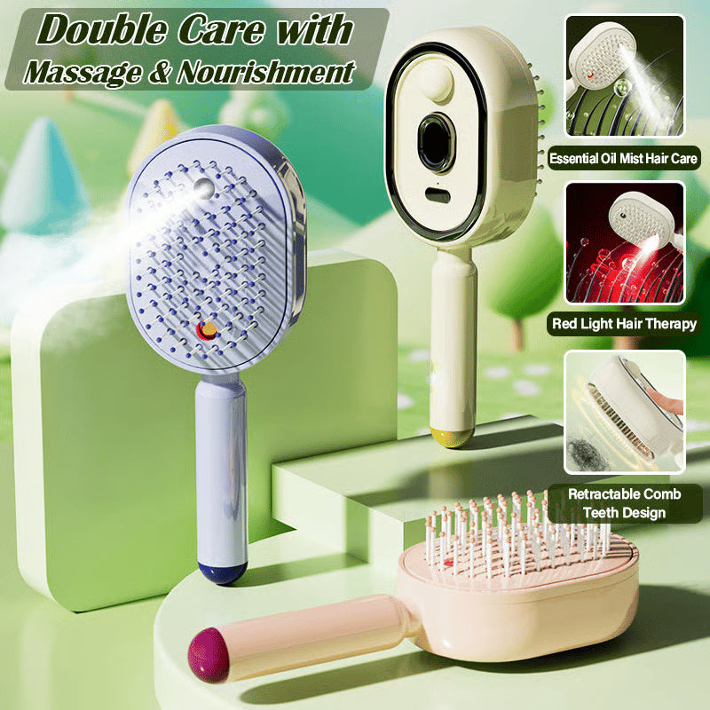 2026 Electric Spray Air Cushion Massage Comb