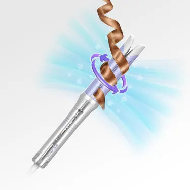 Auto-Rotating Curling Iron with 360° Cool Air
