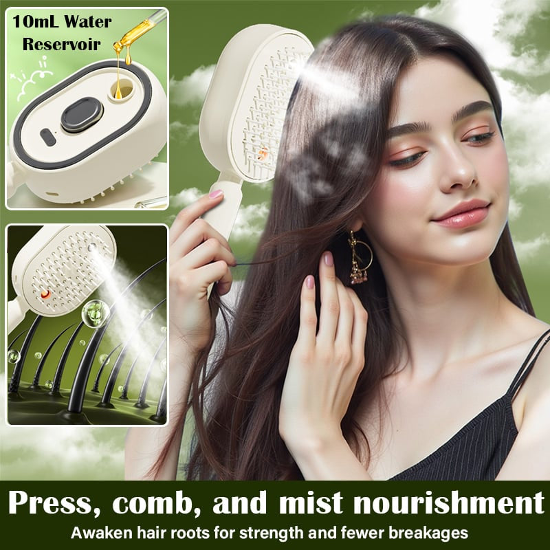 2026 Electric Spray Air Cushion Massage Comb