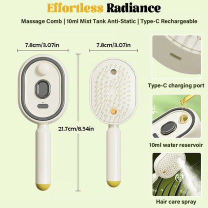 2026 Electric Spray Air Cushion Massage Comb