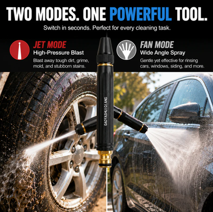Buy One, Get One Free!High-Pressure Car WashSpray Gun - An Essential Toolfor Watering Flowers &Vegetables and Cleaning YourBeloved Car!
