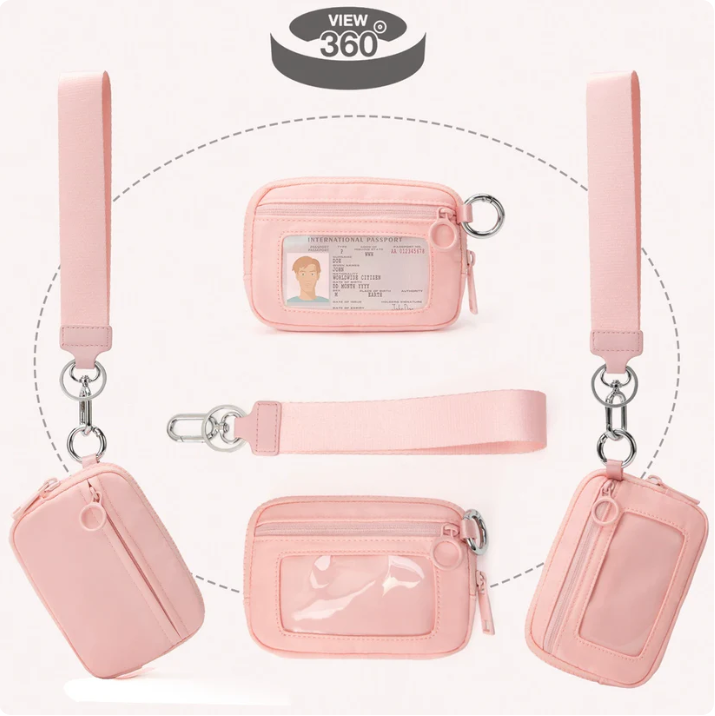 👜Ultra-Slim MinimalistMetal Wallet with RFIDBlocking & Quick AccessPop-Up
