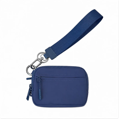 👜Ultra-Slim MinimalistMetal Wallet with RFIDBlocking & Quick AccessPop-Up